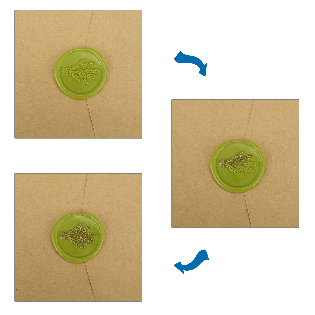 ワックスシールペンセット,装飾用,シールスタンプ,結婚式の招 - Wax Seal Stamp Set のレビューと価格